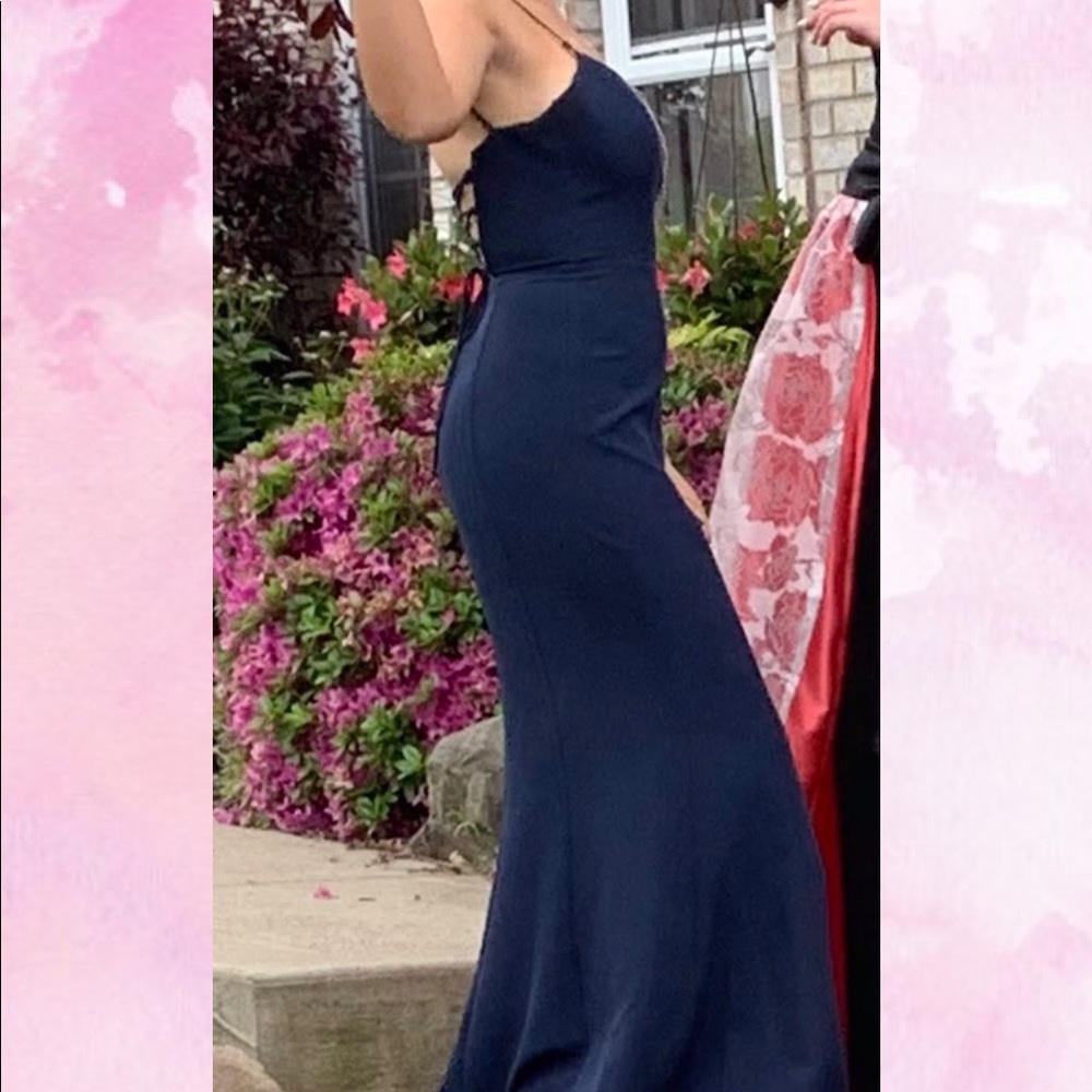 Navy Blue Prom / Formal Dress